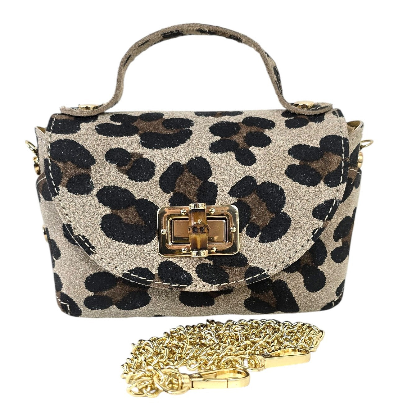 Bag a mano in camoscio
