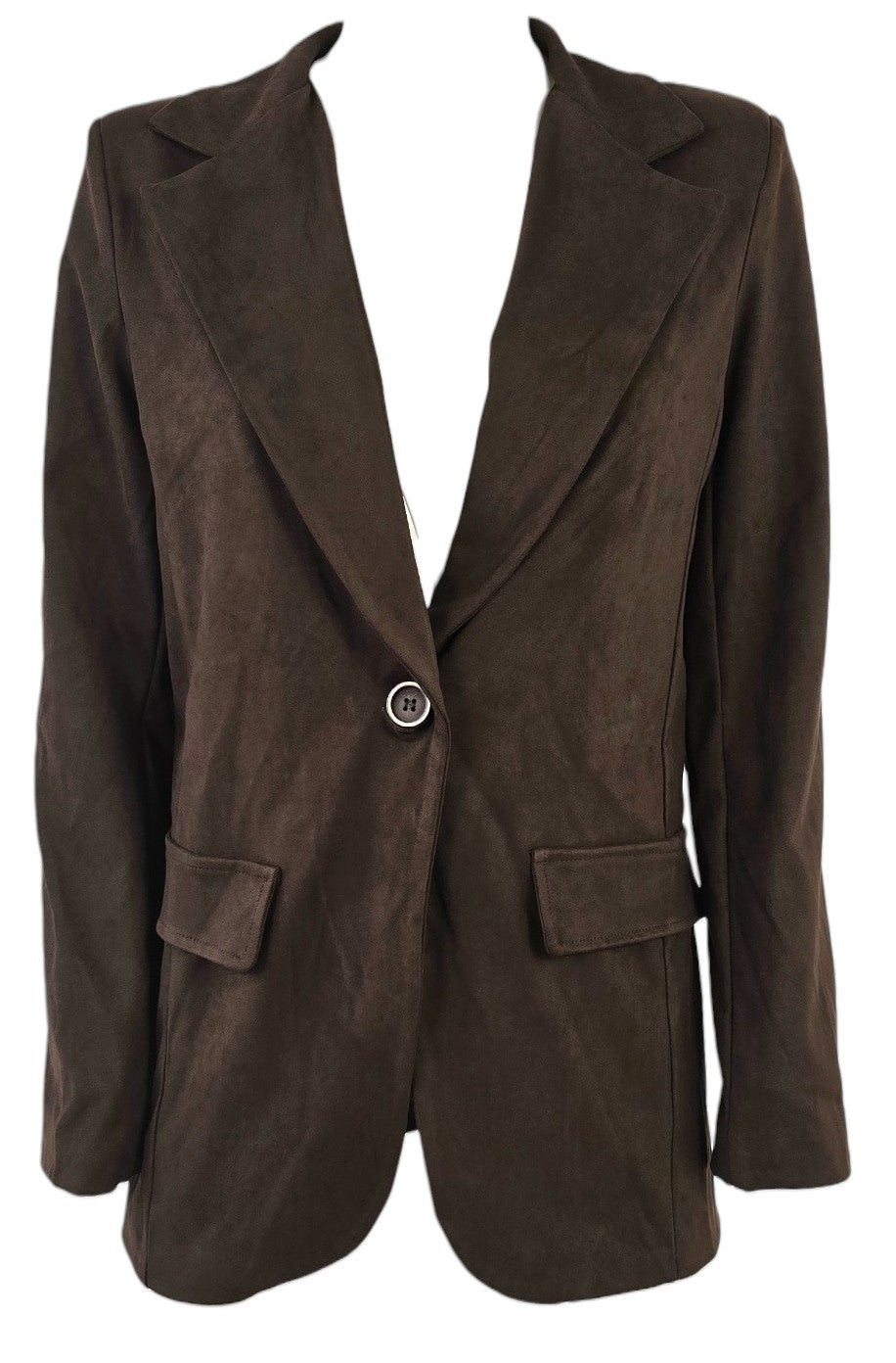 Blazer in camoscio