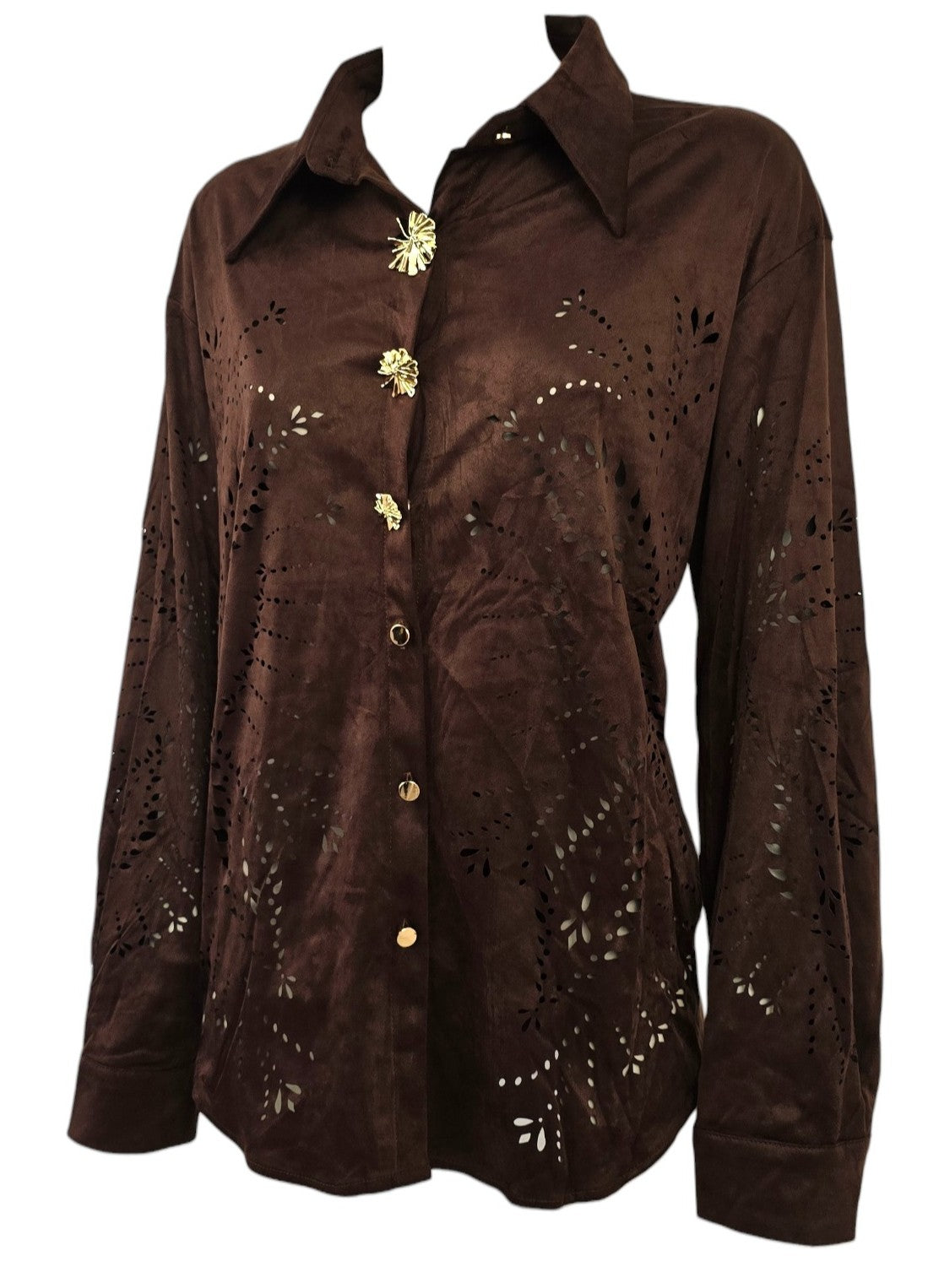 Camicia in camoscio