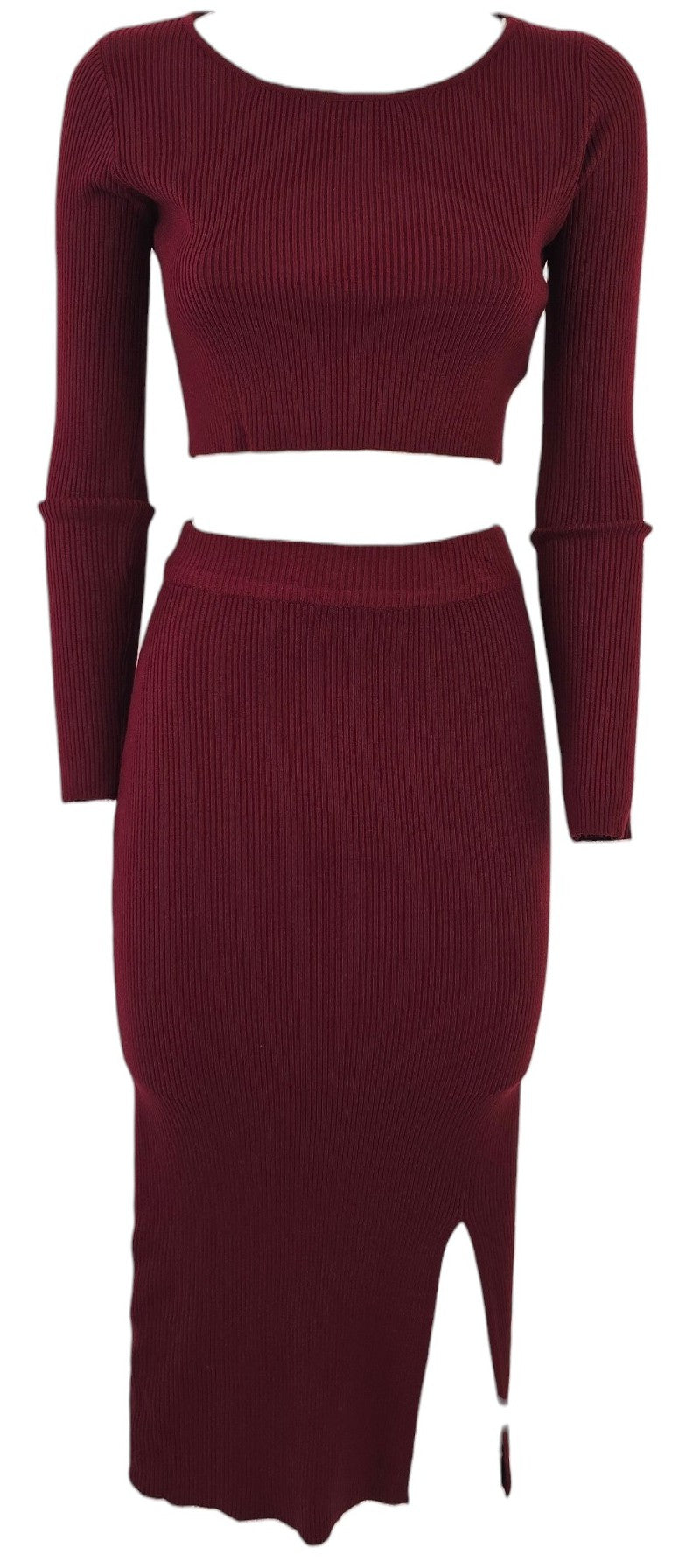 Set elegante a costine