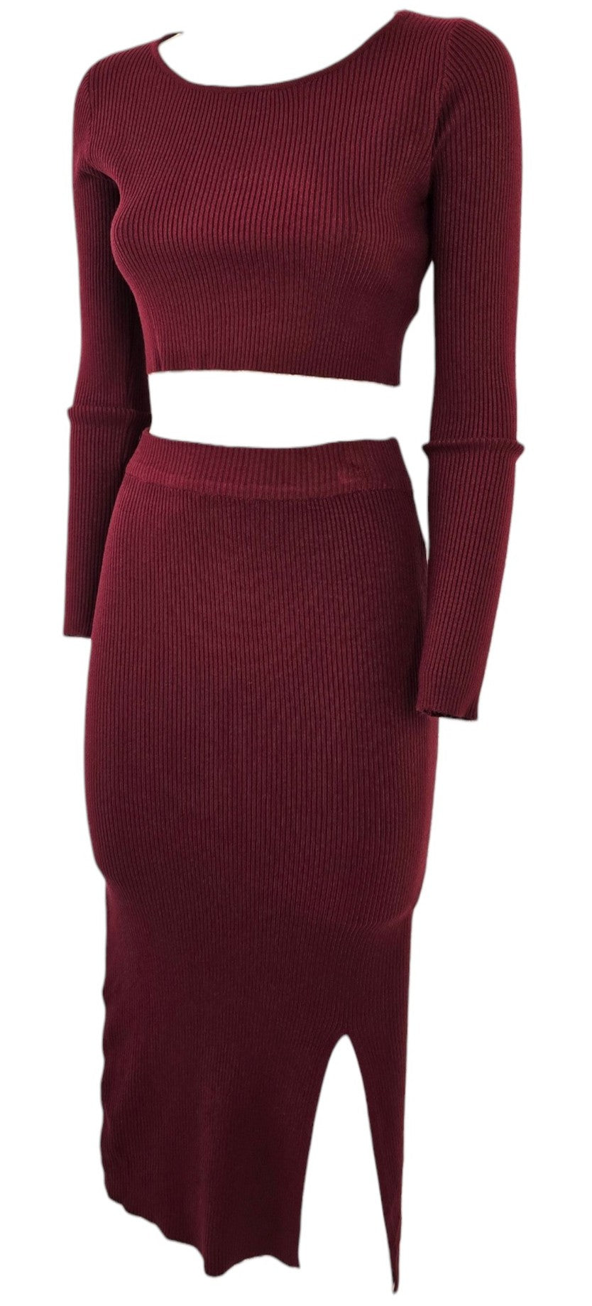 Set elegante a costine