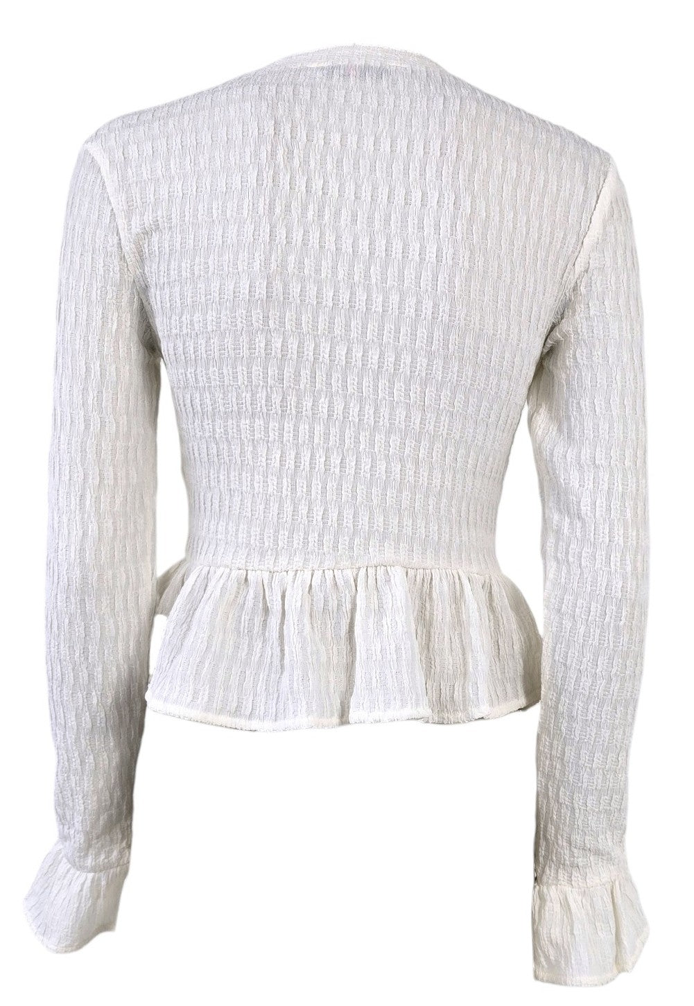 Maglia con bottoni oro