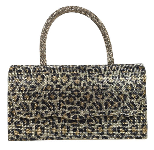 Borsa animalier e strass