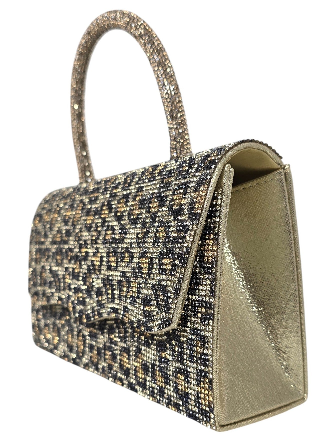Borsa animalier e strass