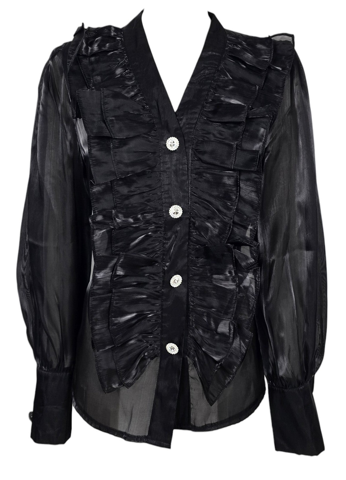 Camicia con volant