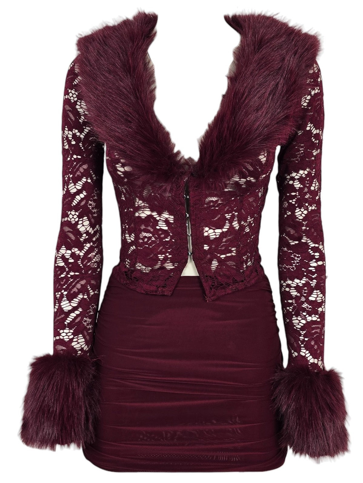 Completo gonna e cardigan