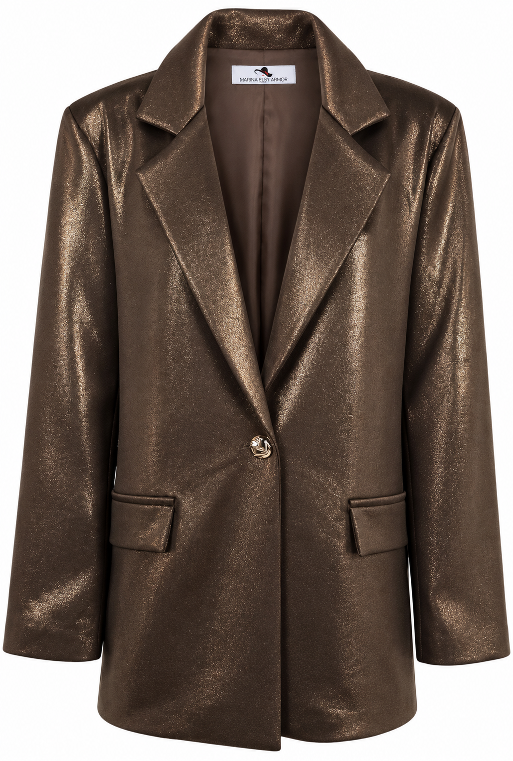 Blazer laminato over