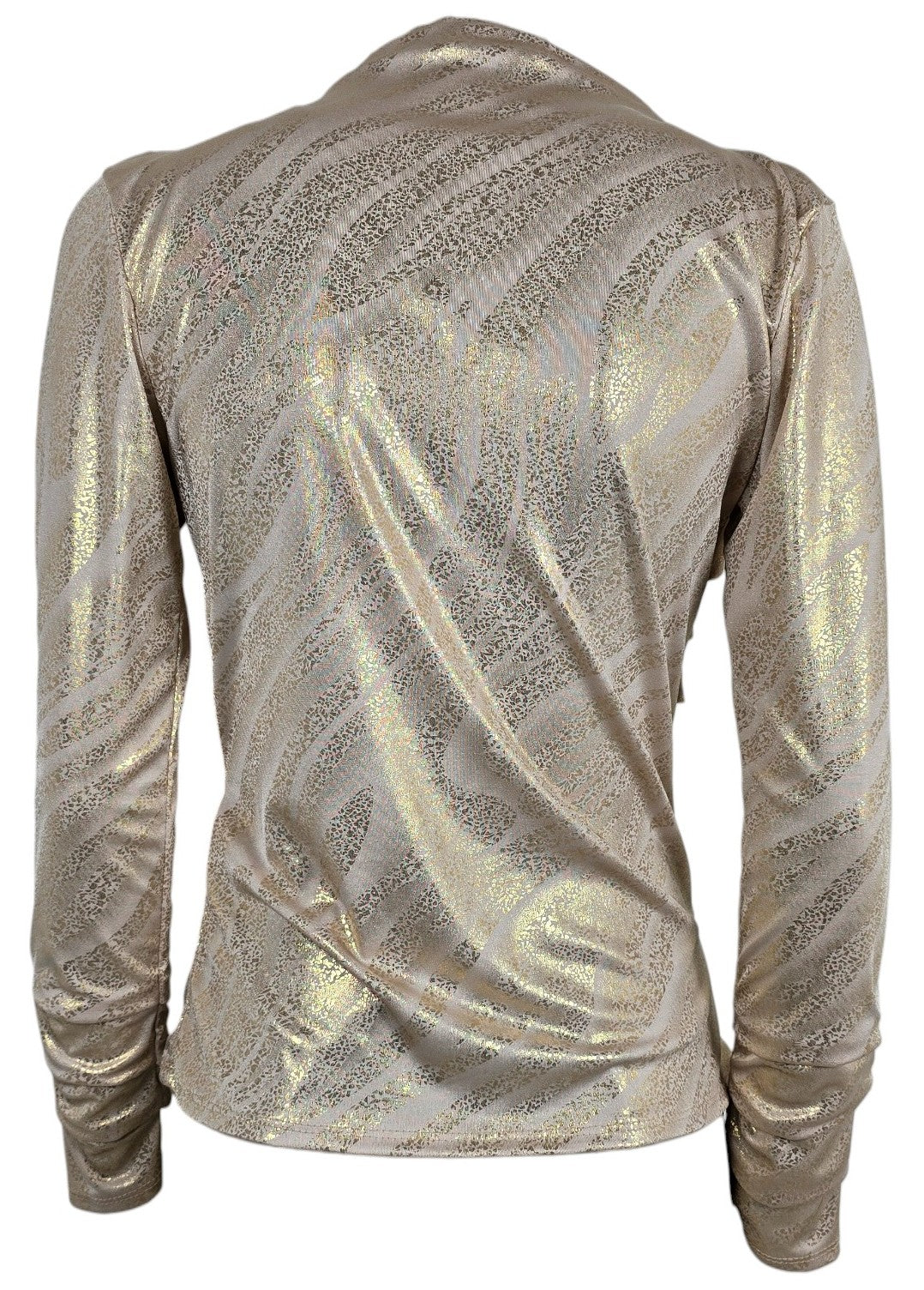 Maglia laminata oro