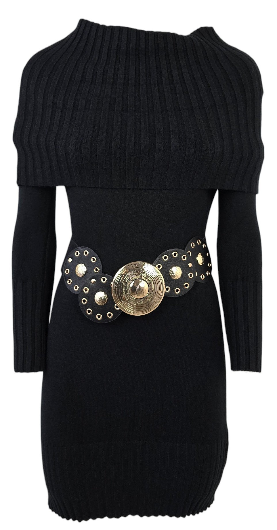 Maglione a vestito scollo barchetta