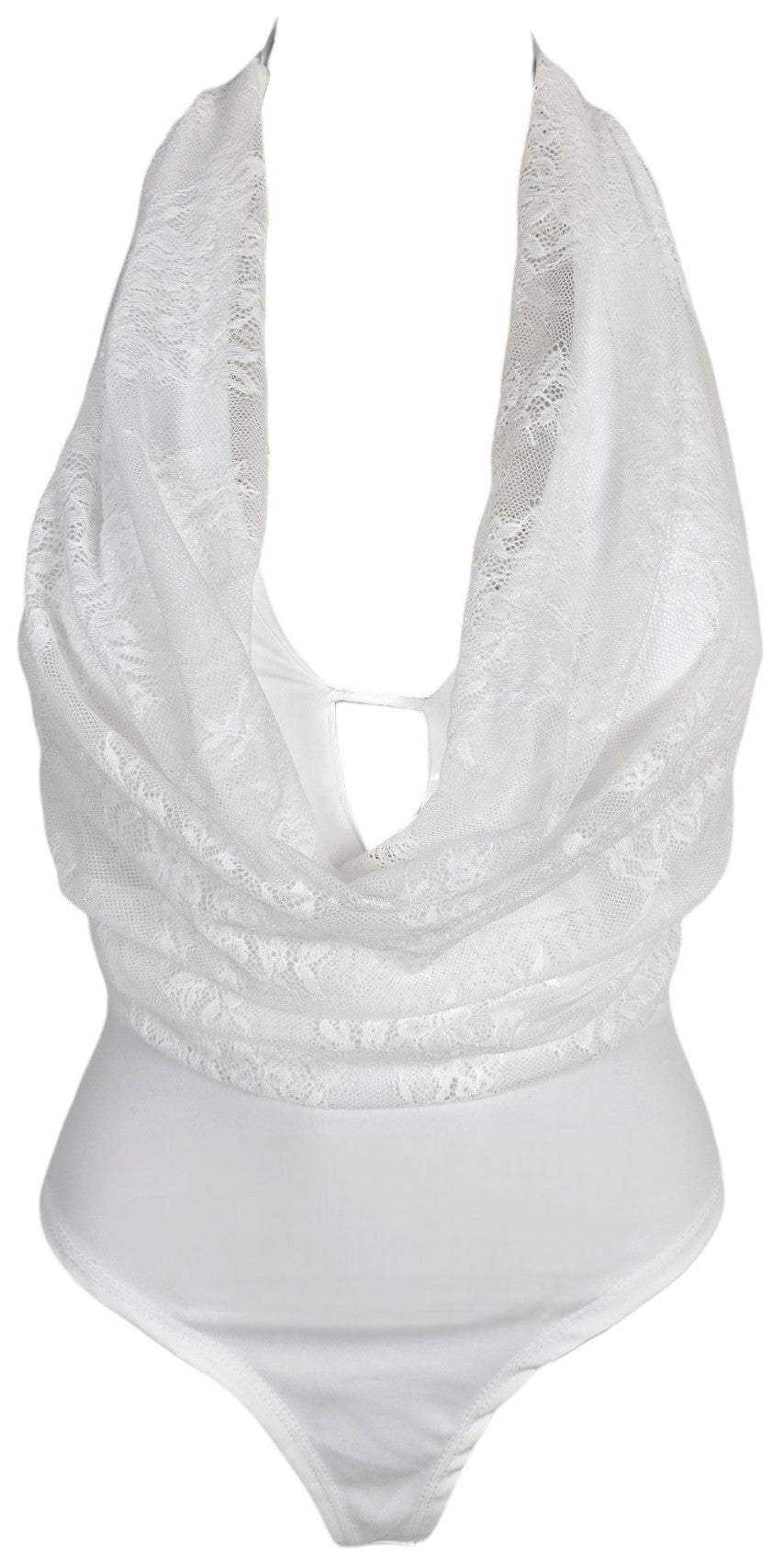 Top in pizzo bianco