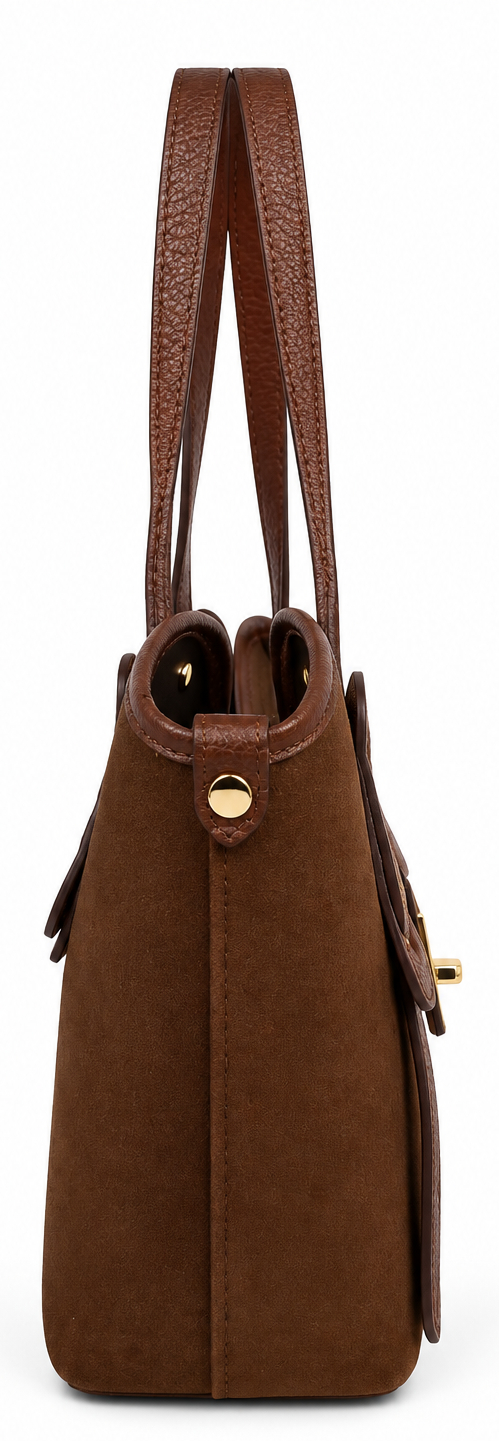 Borsa onda marrone