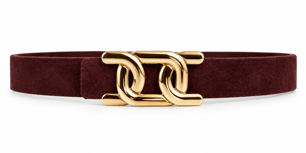 Cintura bordeaux