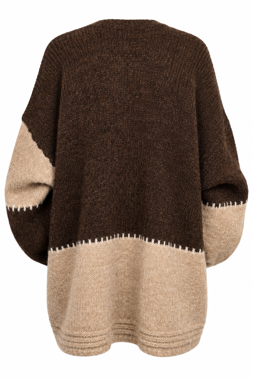 Cardigan tricolore