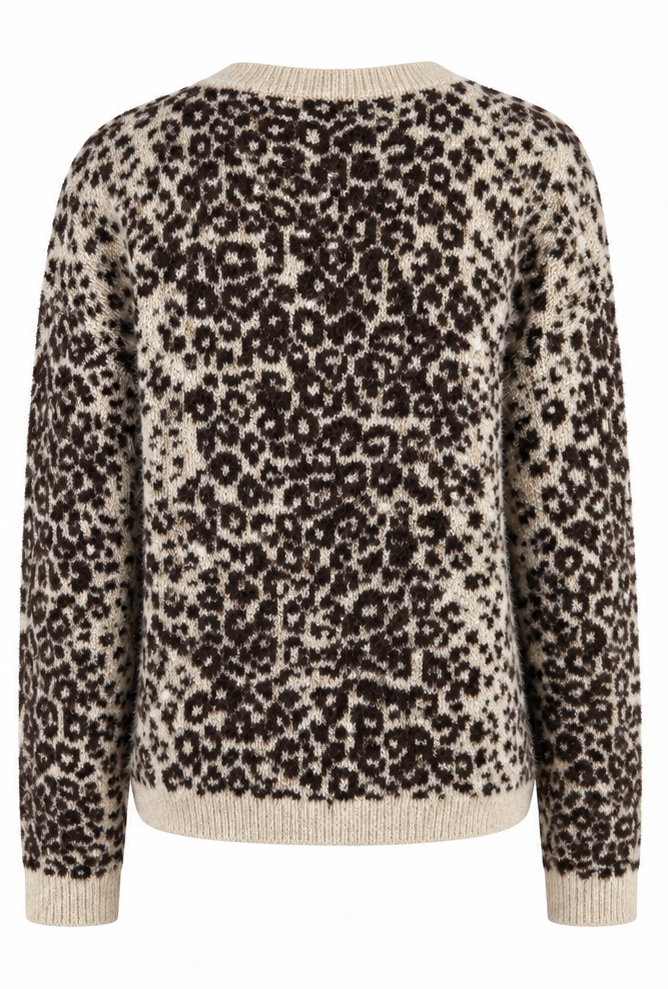 Cardigan maculato